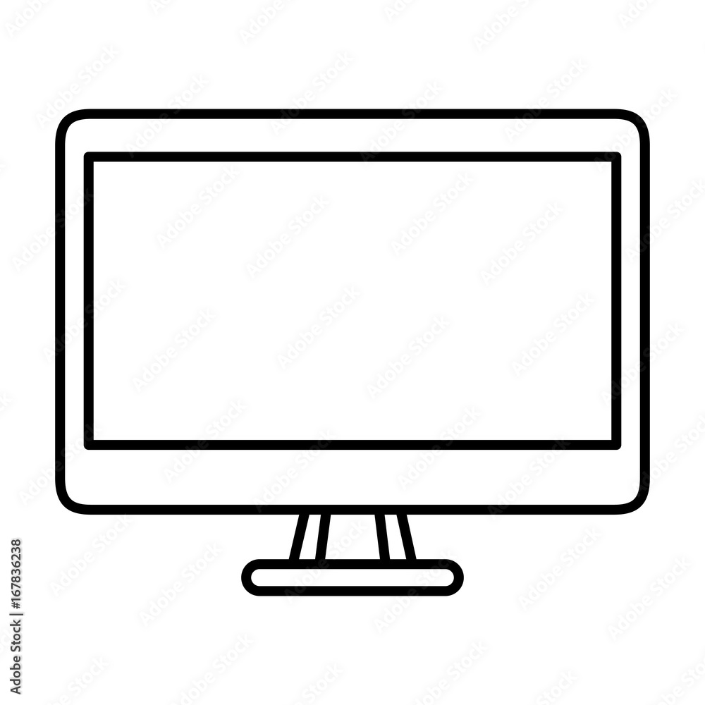 computer display isolated icon vector illustration design computer display isolated icon vector illustration design