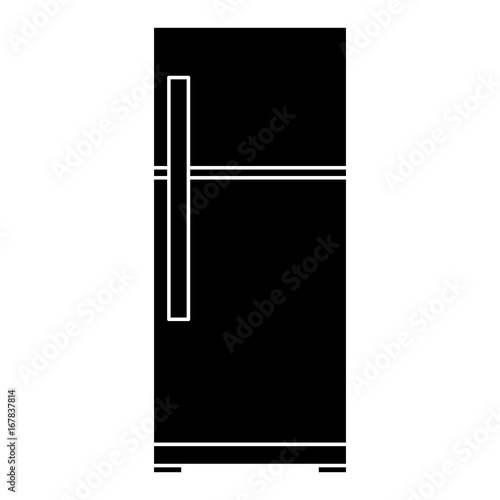 fridge appliance isolated icon vector illustration design