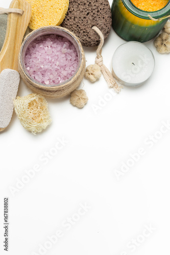 spa concept isolated on white