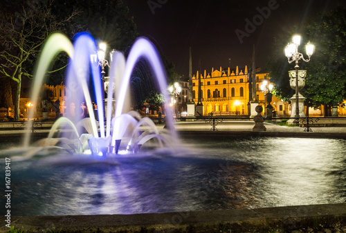 Padua - Prato della Valle with your beautiful fountain at night. Padova