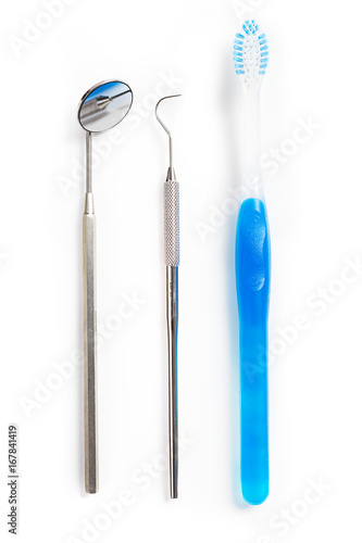 Dentist  Tools For Cleaning The Teeth