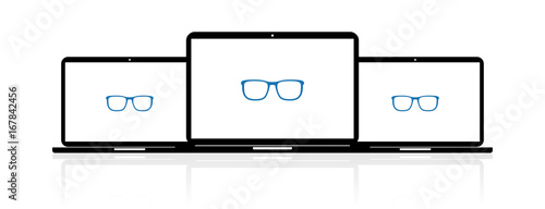 Laptop Banner - Brille
