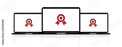 Laptop Banner - Rosette