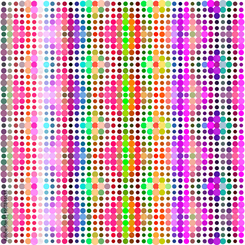 Ornamental halftone dotted ...