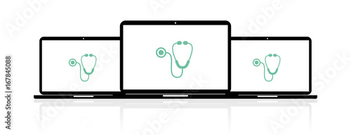 Laptop Banner - Stetoskop