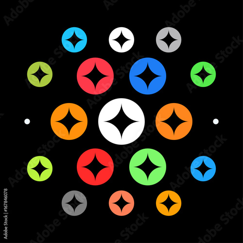 Modernes UI design - Stern