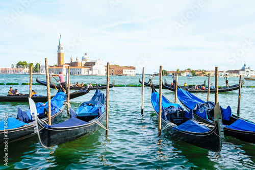 Venice, Italy - July, 28, 2017: gondola on a Channel in Venice, Italy © Dmitry Vereshchagin
