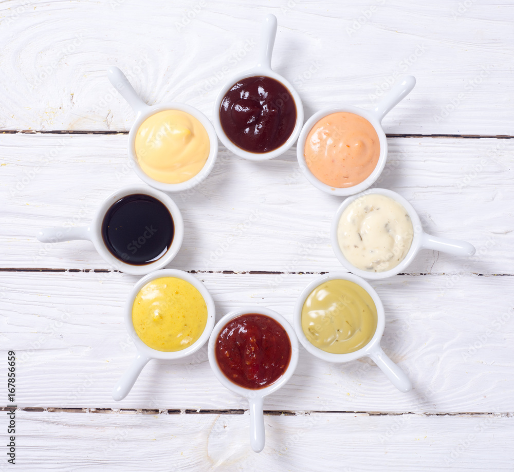 Set of sauces Set of sauces