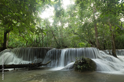 Huai Mae Khamin Waterfall  Kanchanaburi  Thailand