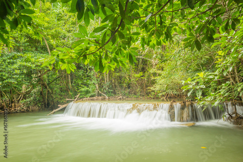 Huai Mae Khamin Waterfall, Kanchanaburi, Thailand