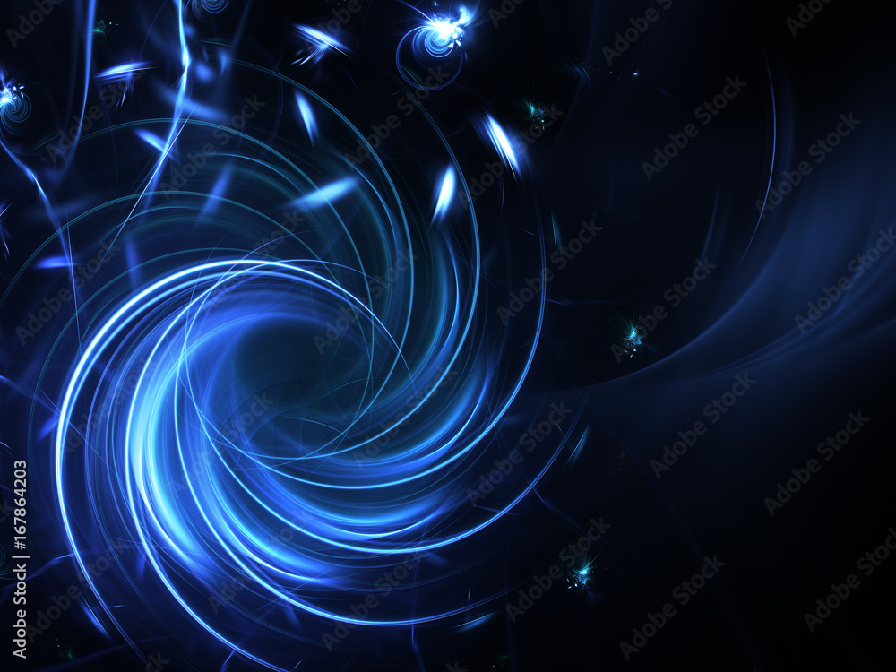 Fototapeta premium Abstract fractal background 3D rendering