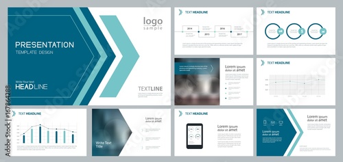 design template for business presentation and page layout for brochure ,book , annual report and company profile , with infographic elements design