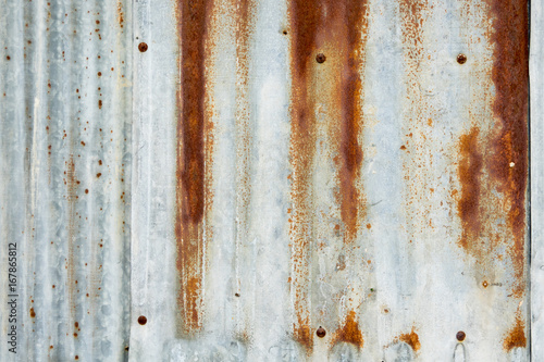Rusty Zinc Texture Wall