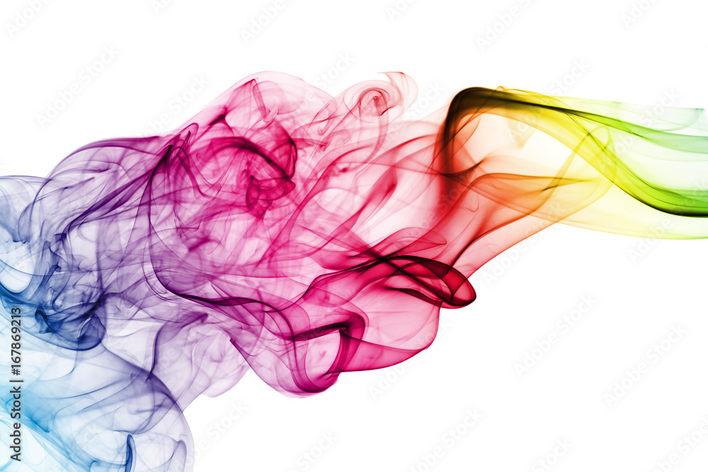 Abstract of colorful smoke 1 Abstract of colorful smoke 1