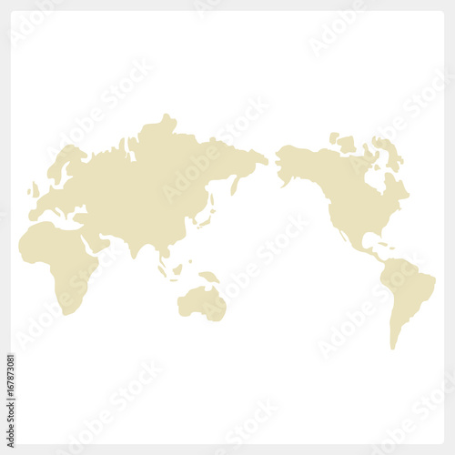                         World map