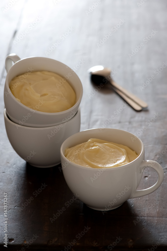 lemon cheesecakes served in cups lemon cheesecakes served in cups