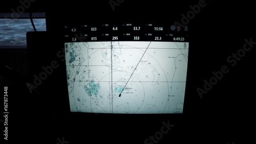 gps navigation on a yacht