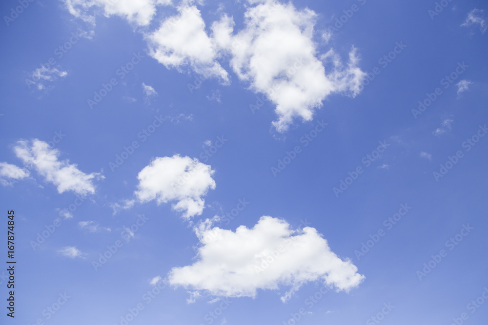Blue sky background pattern with a beautiful white mist. Blue sky background pattern with a beautiful white mist.