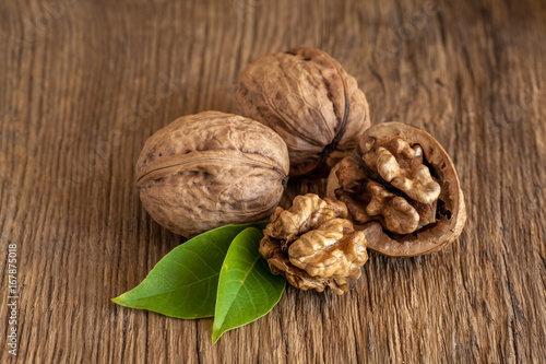 Walnuts with leaves © Igor Syrbu