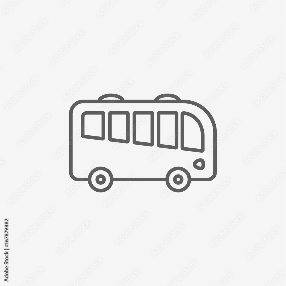 Bus modern icon