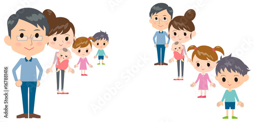 family 2 generations depth