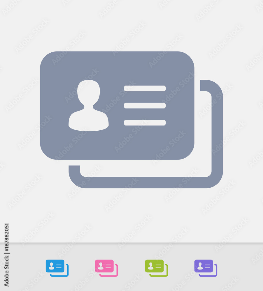 ID Card - Granite Icons. A professional, pixel-perfect icon designed on a 32x32 pixel grid and redesigned on a 16x16 pixel grid for very small sizes ID Card - Granite Icons. A professional, pixel-perfect icon designed on a 32x32 pixel grid and redesigned on a 16x16 pixel grid for very small sizes
