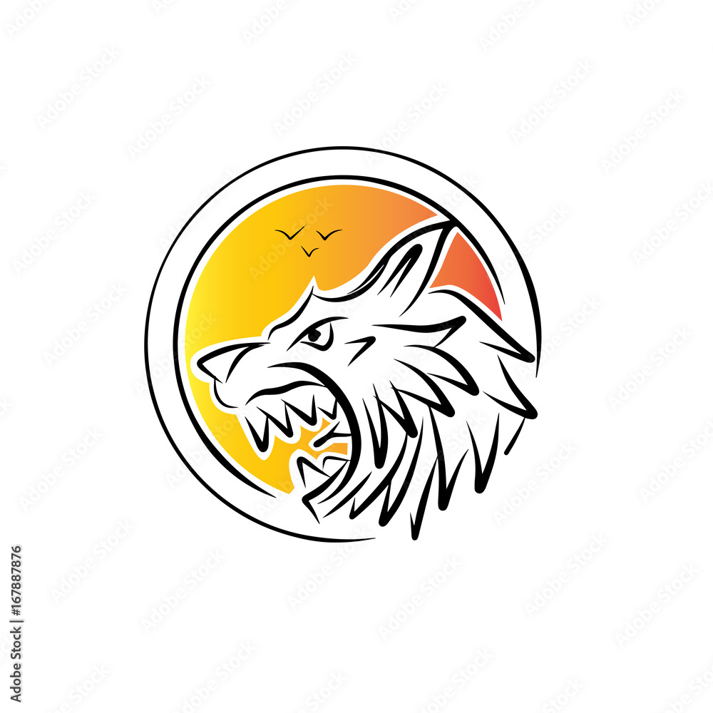 wolf logo wolf logo