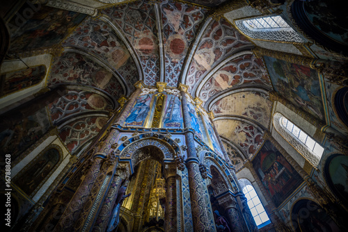 Templar Abbey, Convento de Cristo, UNESCO World Heritage Site, Tomar, Santarem District, Portugal, Europe photo