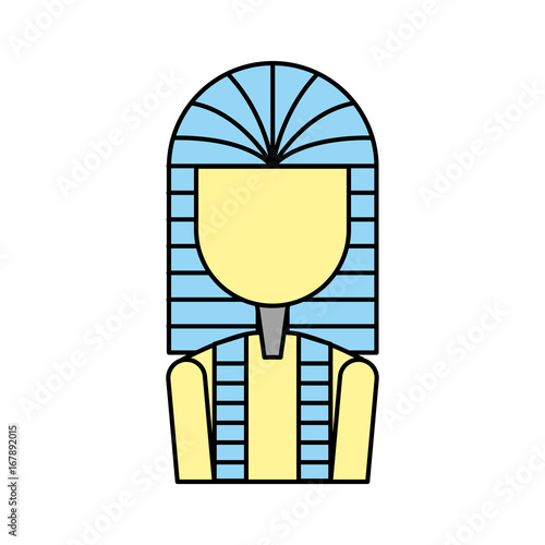 Ancient egyptian tomb icon vector illustration design