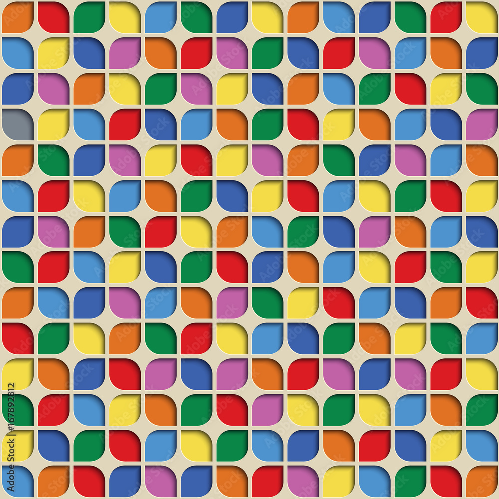 3d Seamless Abstract Geometric Pattern 3d Seamless Abstract Geometric Pattern