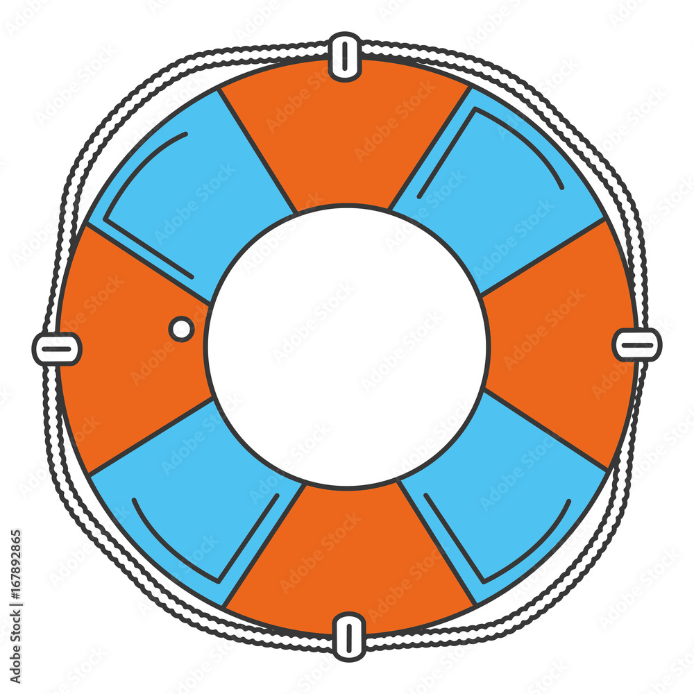 float lifeguard isolated icon vector illustration design float lifeguard isolated icon vector illustration design