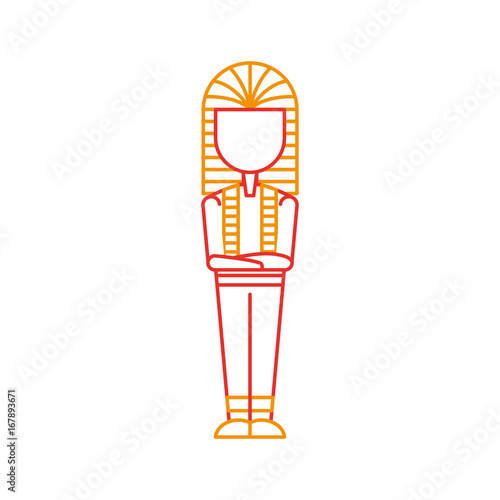 Ancient egyptian tomb icon vector illustration design