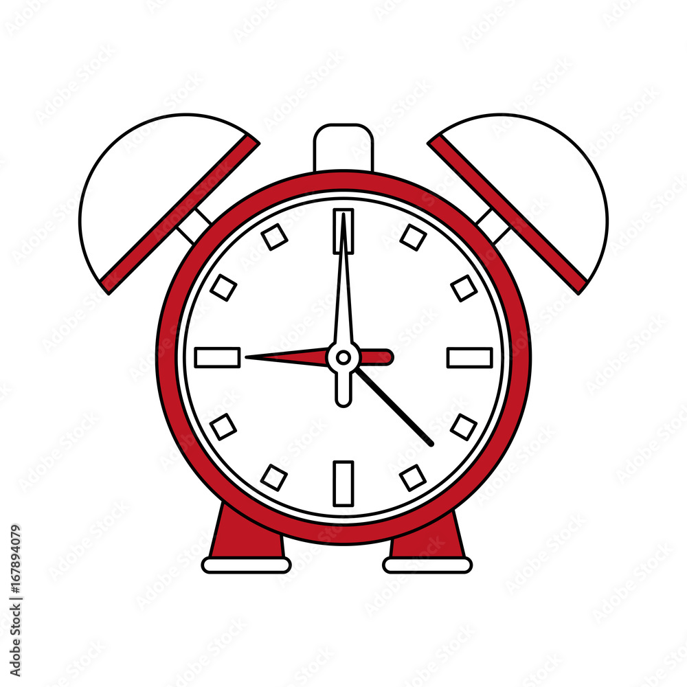 Flat line with hint of color over white background vector illustration Flat line with hint of color over white background vector illustration