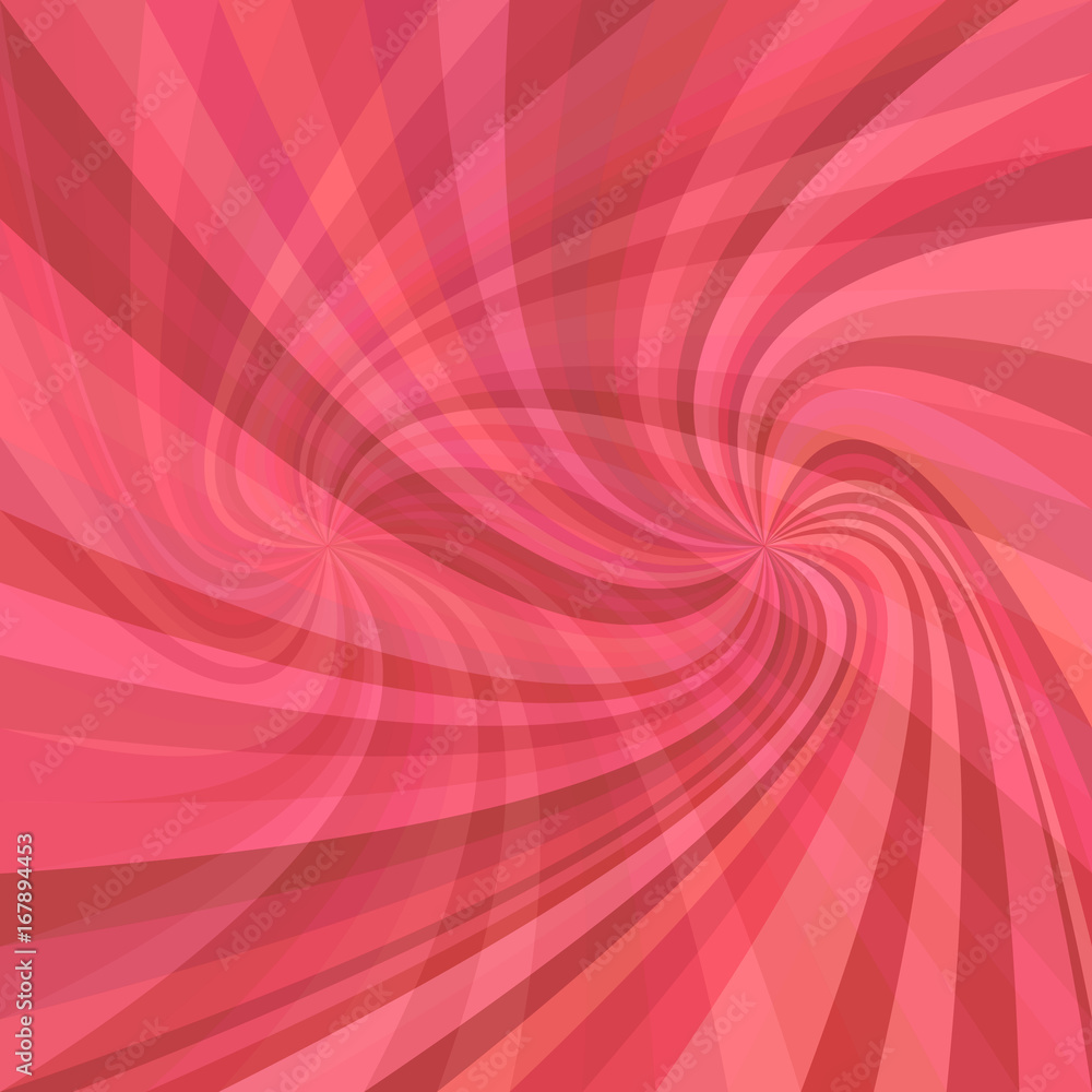 Obraz premium Double spiral background - vector graphic from twisting rays