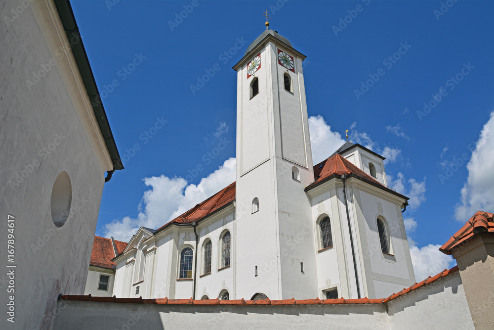 Fototapeta premium Rott am Inn, Klosterkirche