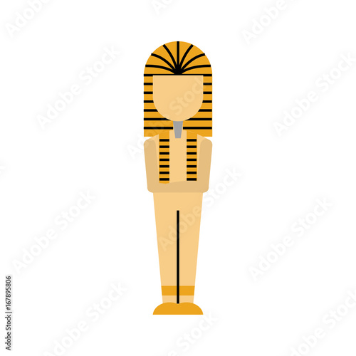 Ancient egyptian tomb icon vector illustration design