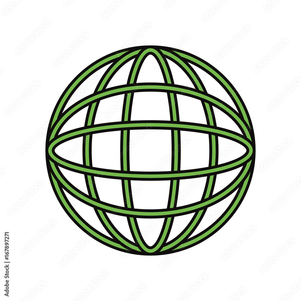 Global sphere symbol Global sphere symbol