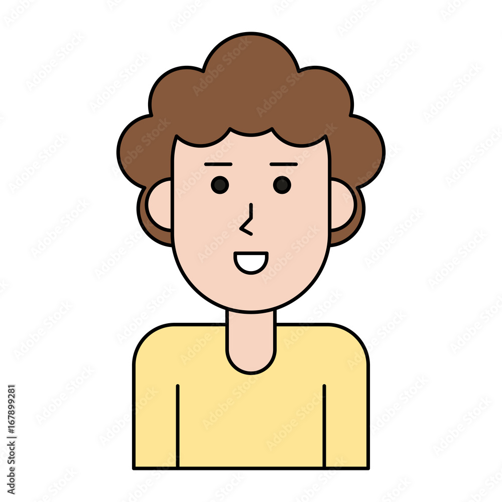 happy woman cartoon icon image vector illustration design happy woman cartoon icon image vector illustration design