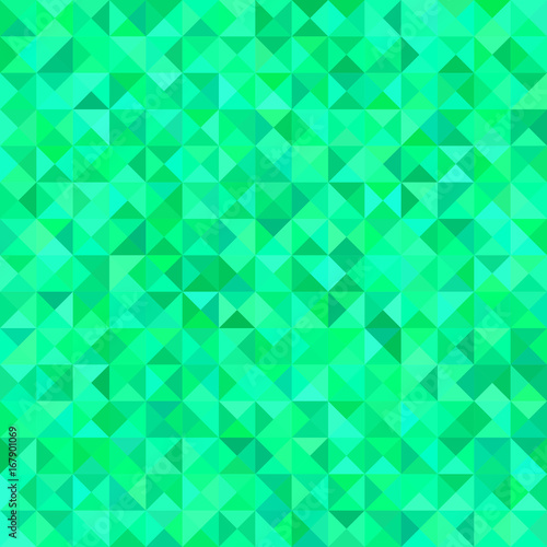 Abstract triangle tile mosaic background - vector graphic