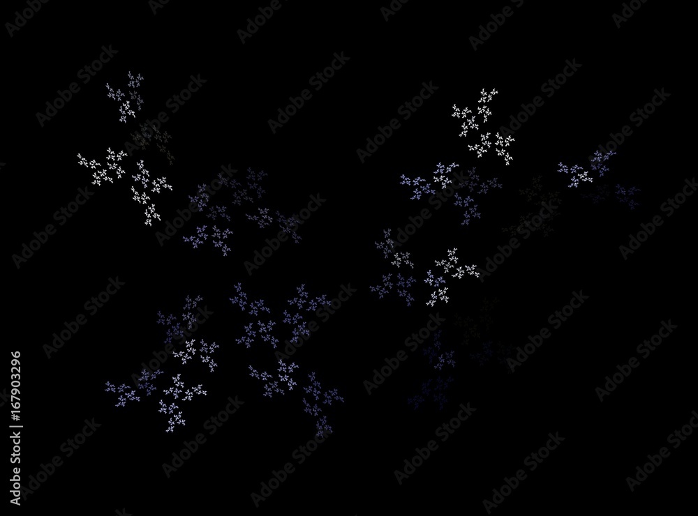 Colorful visualisation of mathematical fractal texture Colorful visualisation of mathematical fractal texture