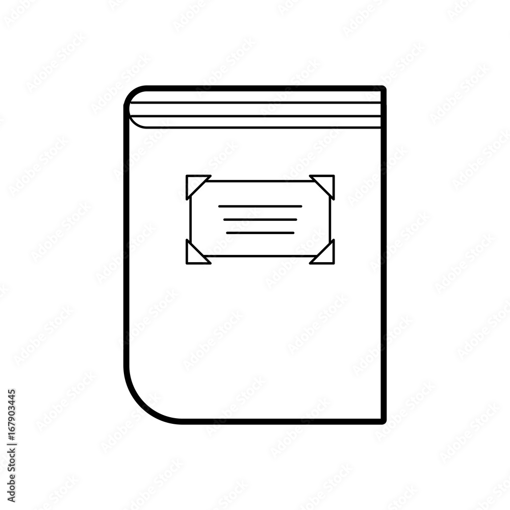 Old book of library vector illustration design Old book of library vector illustration design