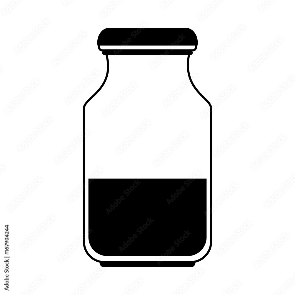 bottle with liquid icon image vector illustration design bottle with liquid icon image vector illustration design