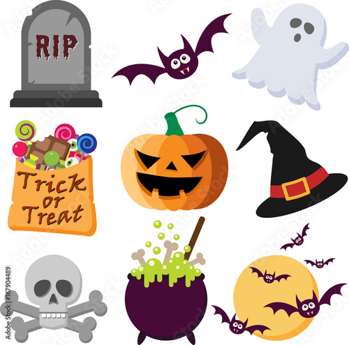 Set of Halloween Icons