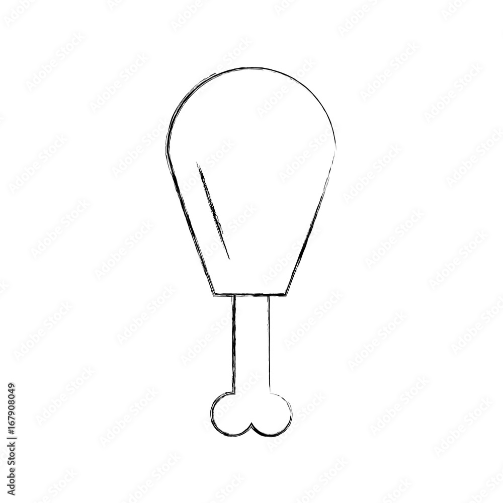 delicious chicken isolated icon vector illustration design delicious chicken isolated icon vector illustration design