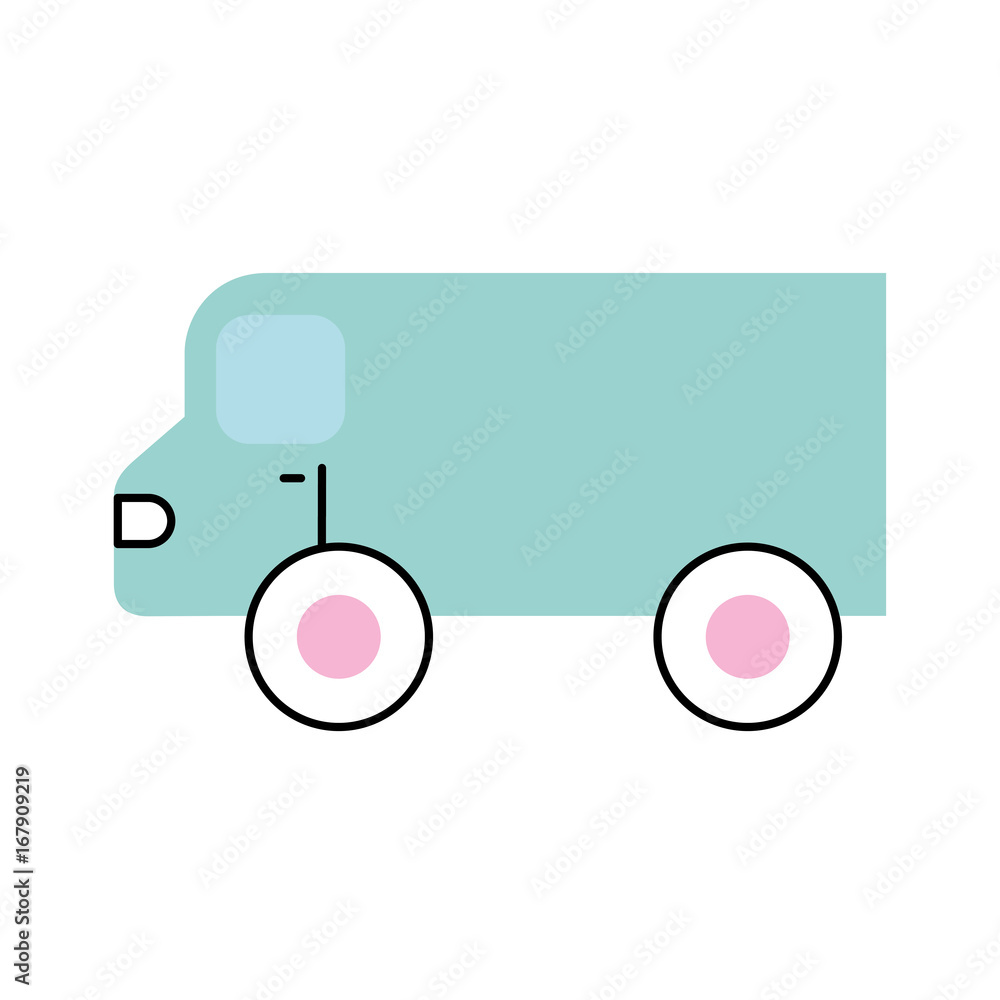 van vehicle isolated icon vector illustration design van vehicle isolated icon vector illustration design
