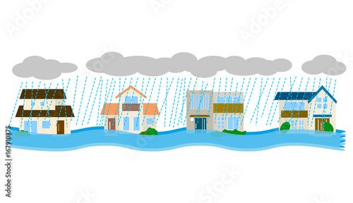 災害　住宅　水害