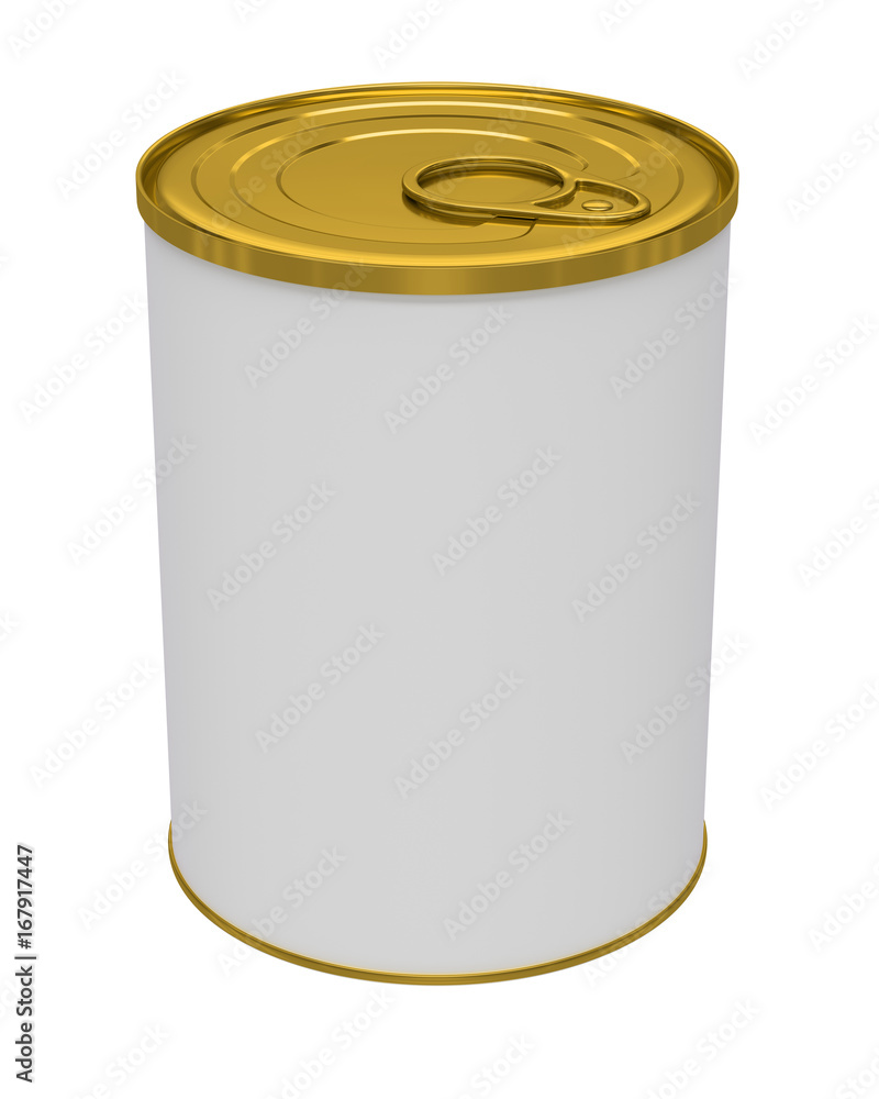 3D realistic render of white Blank Tin can Metal Tin Can, Canned Food. Ready For Your Design. Clipping path. Isolated on white background. 3D realistic render of white Blank Tin can Metal Tin Can, Canned Food. Ready For Your Design. Clipping path. Isolated on white background.