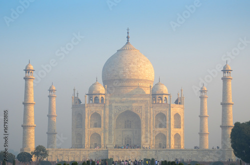 Original, Taj Mahal Seven Wonders Concept, India,