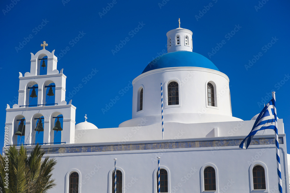 Oia Church in Santorini
