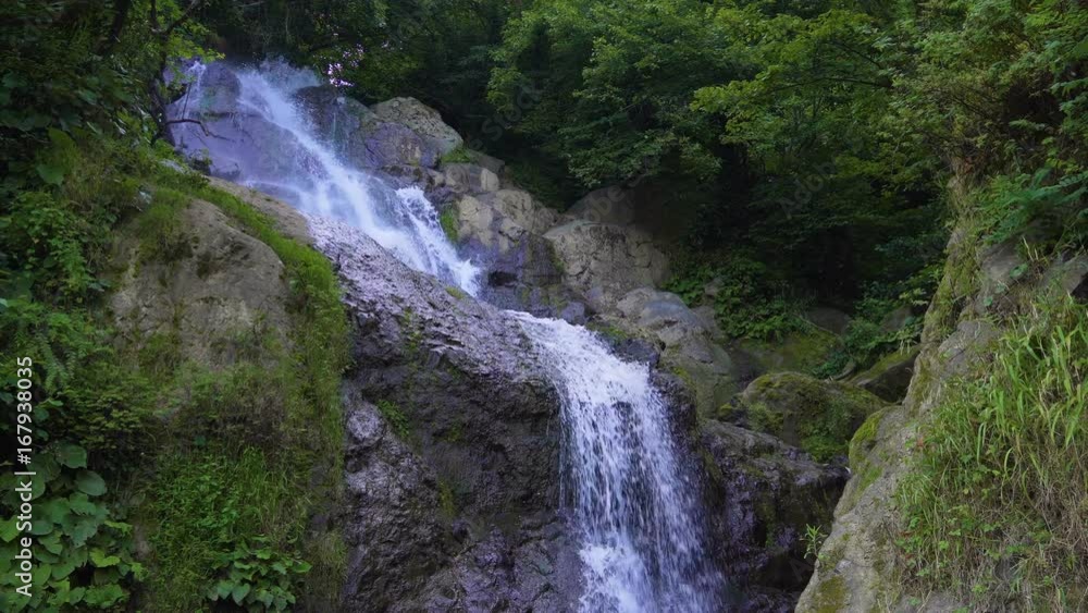 Mountain stream waterfall Mountain stream waterfall
